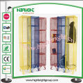 UK Coloured Mesh Lockers for Storage